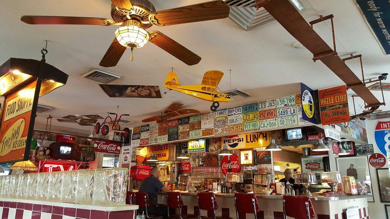 City Diner retro exterior on South Dixie Highway